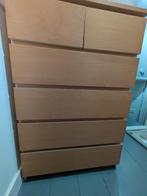 Ikea Malm ladekast 123 cm hoog 80 cm breed, Ophalen, Gebruikt, 5 laden of meer, 100 tot 150 cm