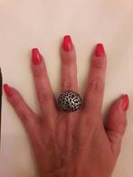 Ring stainless steel maat 20., Sieraden, Tassen en Uiterlijk, Ringen, 20 of groter, IJzer of Staal, Ophalen of Verzenden, Zo goed als nieuw