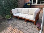 Goed onderhouden ikea bank incl kussens, Tuin en Terras, Ophalen, Gebruikt, Hout