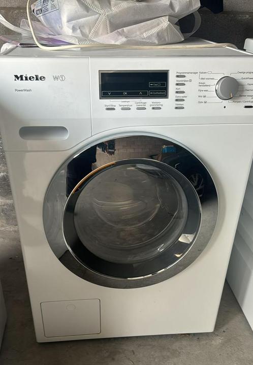 Miele W1 Wasmachine, Witgoed en Apparatuur, Wasmachines, Zo goed als nieuw, Voorlader, 6 tot 8 kg, 90 tot 95 cm, 1600 toeren of meer