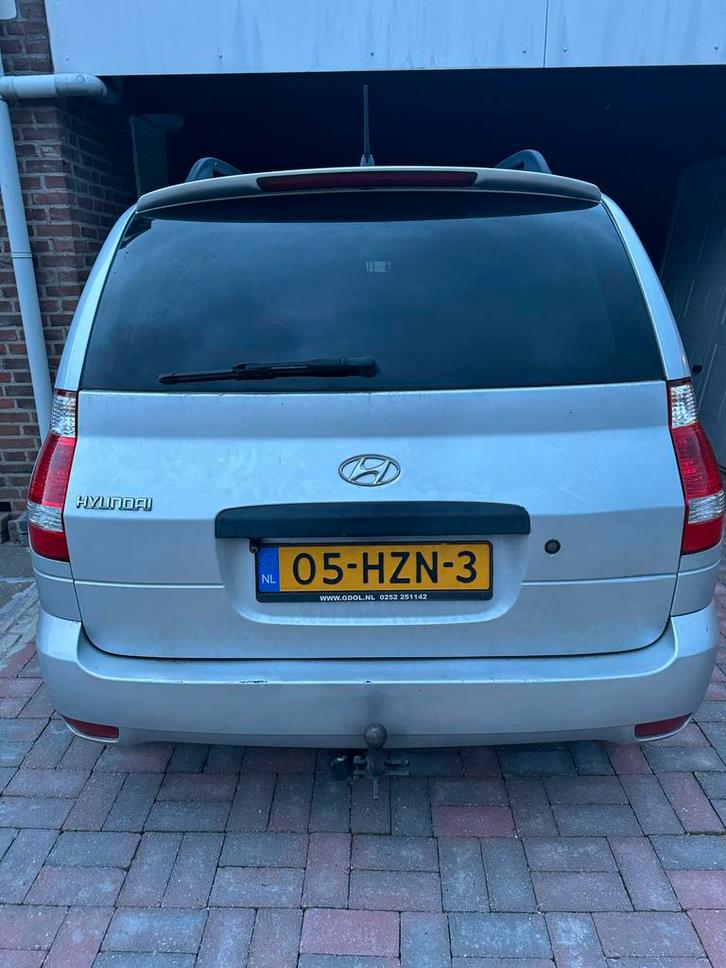 Hyundai Matrix 1.6 AUT 2009 Grijs, Auto's, Hyundai, Bedrijf, Matrix, LPG, F, MPV, Automaat, Origineel Nederlands, Zilver of Grijs