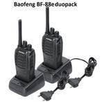 Baofeng BF 88e duo pack portofoon walkie talkie | NIEUW, Telecommunicatie, Portofoons en Walkie-talkies, Verzenden, Nieuw, Portofoon of Walkie-talkie