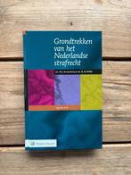 Grondtrekken van het Nederlandse strafrecht (9e druk), Ophalen of Verzenden, Zo goed als nieuw, WO