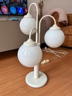 Tafellamp vintage 3 lampen, Ophalen, Zo goed als nieuw, Minder dan 50 cm