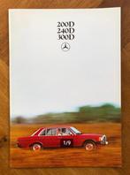 Mercedes-Benz 200D 240D 300D folder 1980, Nieuw, Ophalen of Verzenden, Mercedes-Benz, Mercedes