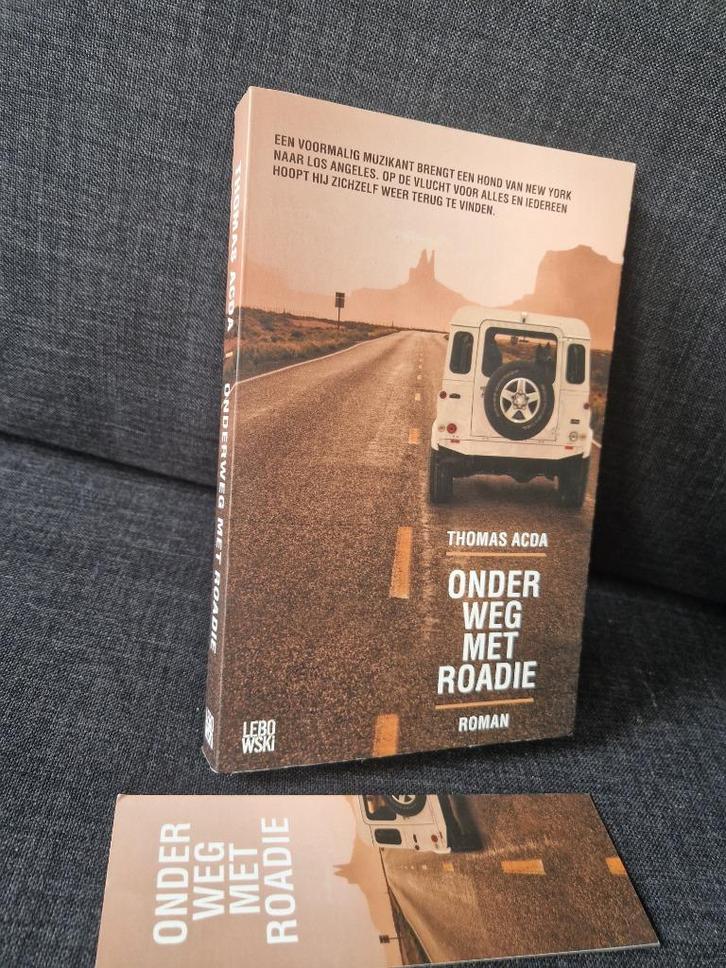 Onderweg met roadie - Thomas Acda, Boeken, Romans, Gelezen, Nederland, Ophalen of Verzenden
