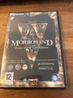 PC cd-rom The Elder Scrolls 3: Morowind (Game of the year, Spelcomputers en Games, Games | Pc, Avontuur en Actie, Verzenden, 1 speler