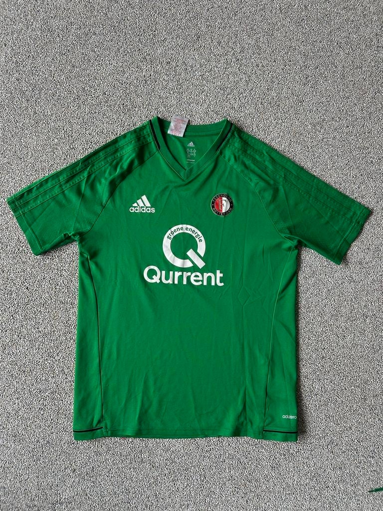 Feyenoord Shirt Groen Maat E 176 (15-16 jaar), Ophalen of Verzenden, Gebruikt, Jongen, Shirt of Longsleeve