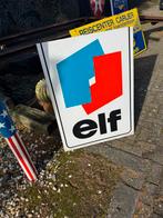 Vintage Elf Reclamebord / Lichtbak plaat XL, Verzamelen, Merken en Reclamevoorwerpen, Ophalen, Gebruikt, ., Lichtbak of (neon) lamp