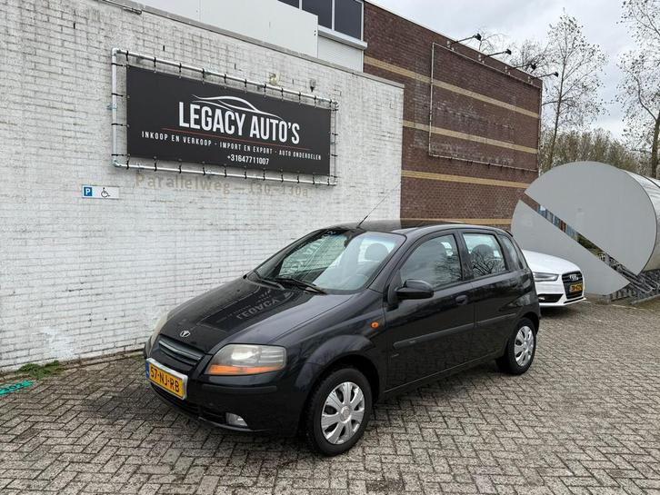 Daewoo Kalos 1.4 16V - AUTOMAAT - APK 10/26 - Goed onderhoud, Auto's, Daewoo, Bedrijf, Airbags, Airconditioning, Boordcomputer