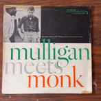 Mulligan meets Monk US deep groove Thelonious monk, Ophalen of Verzenden, 1980 tot heden, Zo goed als nieuw, Jazz