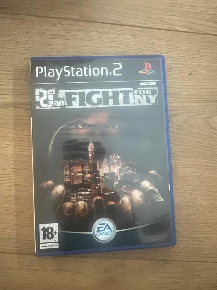 Def Jam Fight for NY - PlayStation 2, Spelcomputers en Games, Games | Sony PlayStation 2, Gebruikt, Vechten, 2 spelers, Vanaf 16 jaar