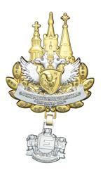 carnaval FEN Vlaanderen pin FDDG 2025 goud, Verzamelen, Speldjes, Pins en Buttons, Verzenden, Nieuw, Speldje of Pin