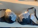 Nieuwe Hunkemöller BH grijs streepje 85A met extra vulling, Verzenden, Grijs, BH