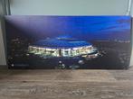 Schalke 04 - Veltins arena bei nacht - schilderij - 35 x 80, Ophalen of Verzenden, Nieuw, Buitenlandse clubs