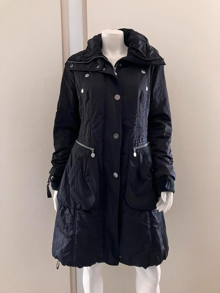 Taifun zwarte winterjas maat 40, Kleding | Dames, Jassen | Winter, Gedragen, Maat 38/40 (M), Zwart, Ophalen of Verzenden