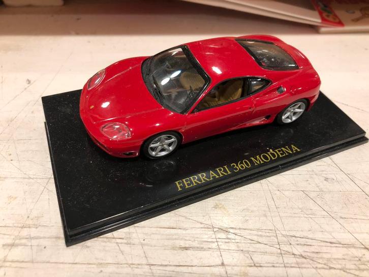 1:43 Opruiming Ferrari 360 Modena Rood Altaya, Hobby en Vrije tijd, Modelauto's | 1:43, Gebruikt, Auto, Overige merken, Ophalen of Verzenden