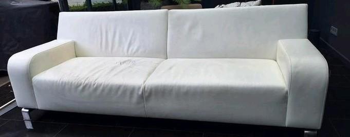 Leolux B-Flat 3-zits bank 8000 Polar, Huis en Inrichting, Banken | Bankstellen, Gebruikt, Rechte bank, Driepersoons, 200 tot 250 cm