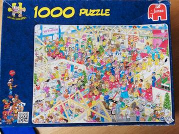 Jan van Haasteren Puzzel - 1000 stukjes Winterfair beschikbaar voor biedingen
