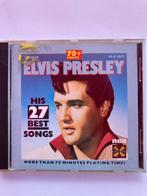 Elvis Presley - His 27 Best Songs CD, Ophalen of Verzenden, 1980 tot 2000, Gebruikt