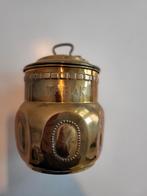 Antieke koperen tabakspot, Ophalen of Verzenden