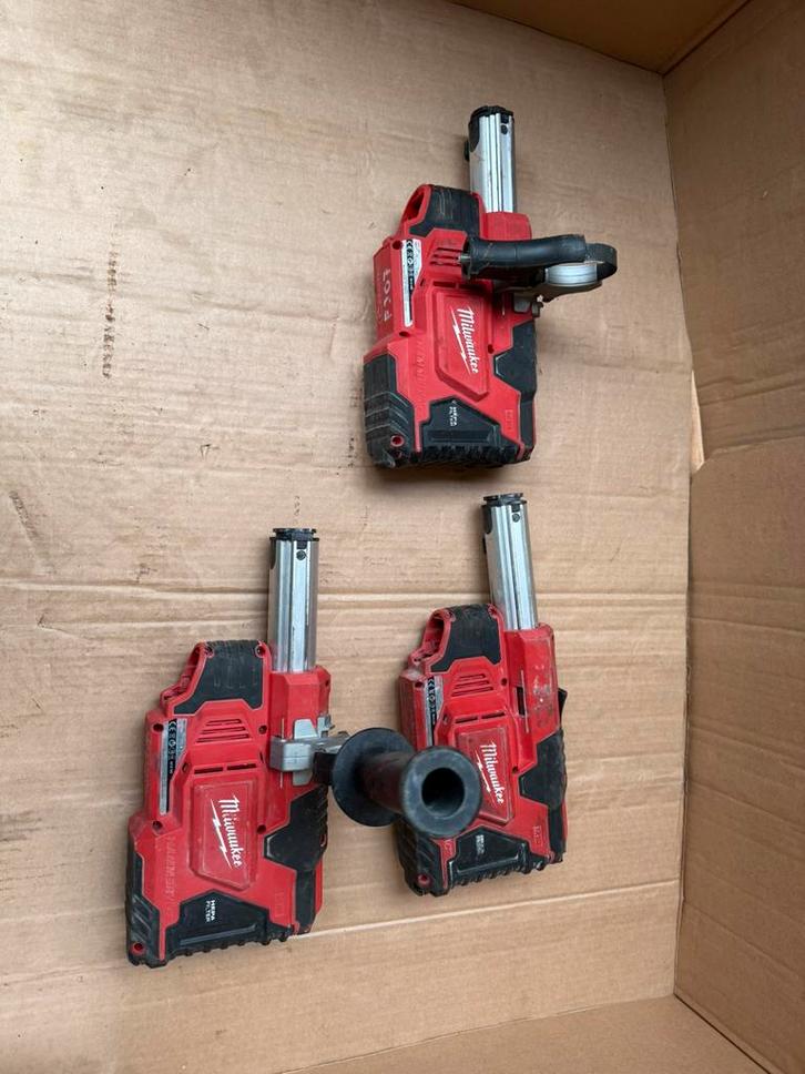 Milwaukee stofafzuiging klopboormachine M12DE, Doe-het-zelf en Verbouw, Gereedschap | Boormachines, Gebruikt, Boormachine, Ophalen of Verzenden