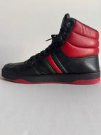 Gucci Hoge Sneakers - Zwart/Rood, Kleding | Heren, Schoenen, Verzenden, Zwart, Gucci, Sneakers of Gympen