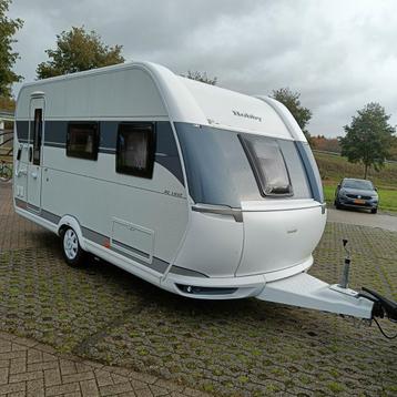 Hobby 440 SF 2022 +MOVER+VOORTENT+VAST BED ETC NIEUWE STAAT! beschikbaar voor biedingen