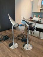 2x ARA TABLE LAMPS BY PHILIPPE STARCK FOR FLOS, 1988, Huis en Inrichting, Lampen | Tafellampen, Gebruikt, 50 tot 75 cm, Metaal