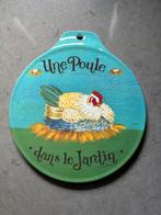 Pimpernel serveerbordje/onderzetter Une Poule dans le Jardin, Ophalen of Verzenden, Nieuw