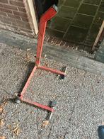 Paddockstand voor het Achterwiel, Motoren, Ophalen, Gebruikt