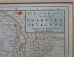 Gravure Nieuwe Kaart van 't Kwartier De Veluwe 1741, Gelezen, Ophalen of Verzenden, Landkaart, 1800 tot 2000
