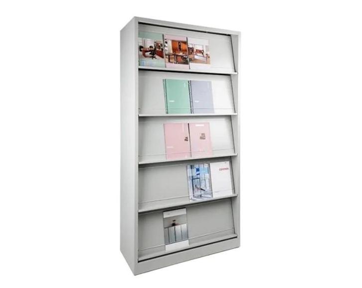 Kast, wit, folder, boek, tijdschrift, catalogi, bergkast, Huis en Inrichting, Kasten | Kledingkasten, Zo goed als nieuw, 150 tot 200 cm