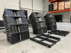 12x KME PANO line array: 8x QL906 + 4x QL1215 + 2x frame, Overige merken, Gebruikt, Ophalen of Verzenden, 120 watt of meer