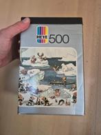 1974 Vintage Puzzel Heye Eskimo-Party, 500 stukjes, Ophalen of Verzenden, 500 t/m 1500 stukjes, Gebruikt, Legpuzzel