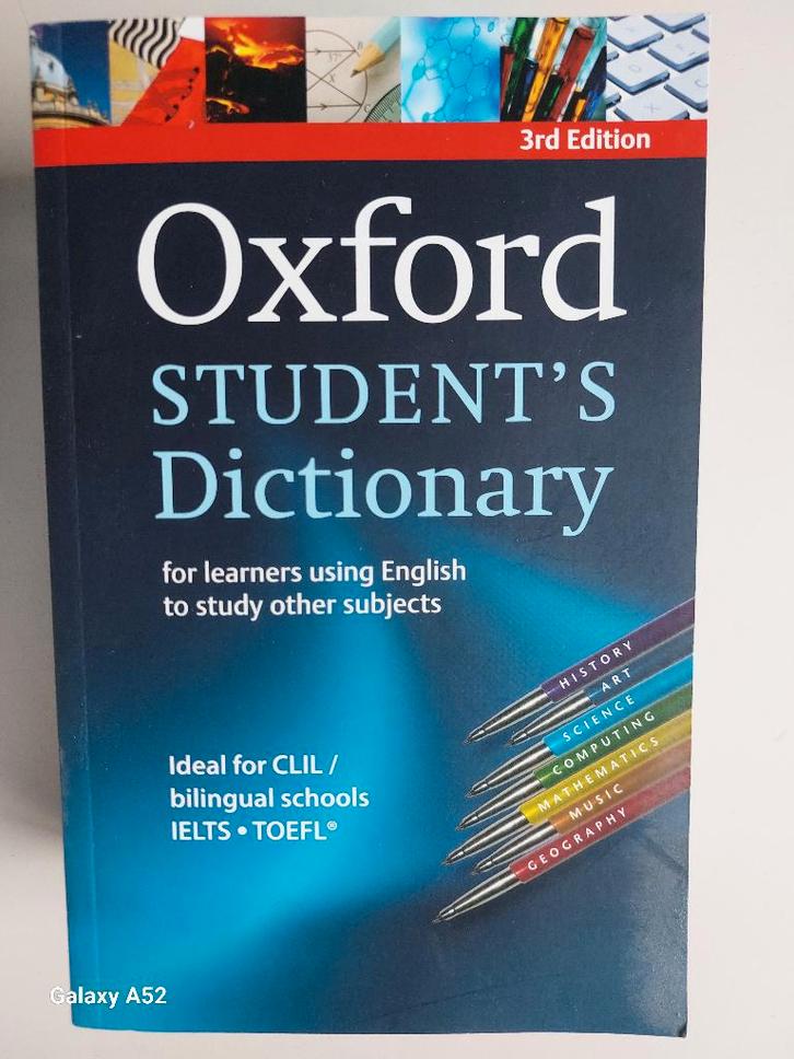 Oxford Student's Dictionary, Boeken, Woordenboeken, Zo goed als nieuw, Engels, Overige uitgevers, Ophalen of Verzenden