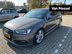 Audi A3 Sportback 1.4 TFSI Ambition Pro Line S, Auto's, Audi, Gebruikt, Zwart, Leder en Stof, 122 pk
