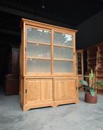 Smalle Teak Servieskast | Buffetkast | Winkelkast #2100, 200 cm of meer, 150 tot 200 cm, Ophalen of Verzenden, Teakhout