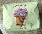Vintage zeep L.T. PIVER Paris Lavande incl. advertentie, Ophalen of Verzenden, Nieuw, Gebruiksvoorwerp