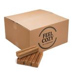 "Feel Cozy" 100% natuurlijke XXL Super aanmakers doos 4,5 kg, Minder dan 3 m³, Ophalen of Verzenden, Overige houtsoorten, Blokken