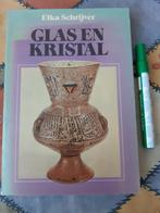 Elka Schrijver: glas en kristal., Antiek en Kunst, Ophalen, Elka Schrijver