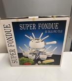 Fondueset nieuw in de verpakking 6 persoons 22-delig, Ophalen of Verzenden, Onbekend, Onbekend, Onbekend