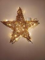 Kerstster met lichtjes, goudkleurig, Ophalen, Zo goed als nieuw