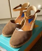 Verbenas espadrilles taupe/zand maat 39., Beige, Ophalen of Verzenden, Verbenas, Espadrilles of Moccasins