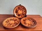 Vintage set van 5 ontbijt / dessert borden, Ophalen of Verzenden
