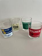 Vier vintage Franse shotglaasjes, Verzamelen, Glas en Borrelglaasjes, Ophalen of Verzenden, Zo goed als nieuw, Borrel- of Shotglas