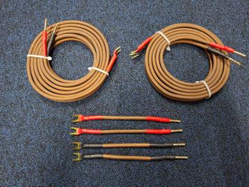2 x 2,40 meter Van den Hul MC D-352 Hybrid +4 Jumpers beschikbaar voor biedingen
