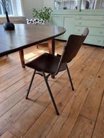 Duurzame Schoolstoelen Vlindervorm VEPA partij, Gebruikt, Bruin, Vintage, Ophalen of Verzenden