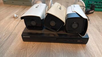 Hikvision recorder en cams beschikbaar voor biedingen