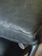 Montis Tango zwart leren bank 2.5 zits gebruikt, Ophalen, Gebruikt, 150 tot 200 cm, Vintage